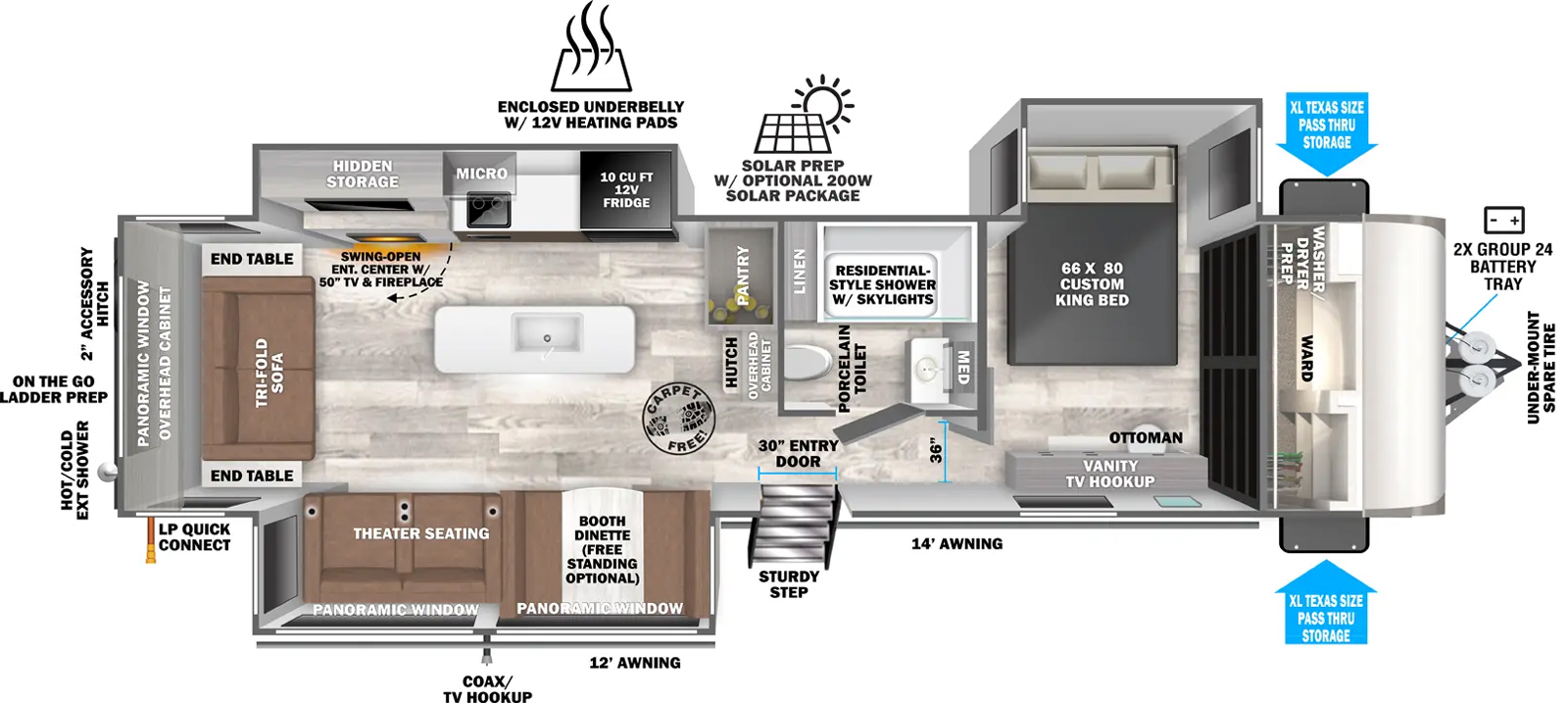 308RL Floorplan Image